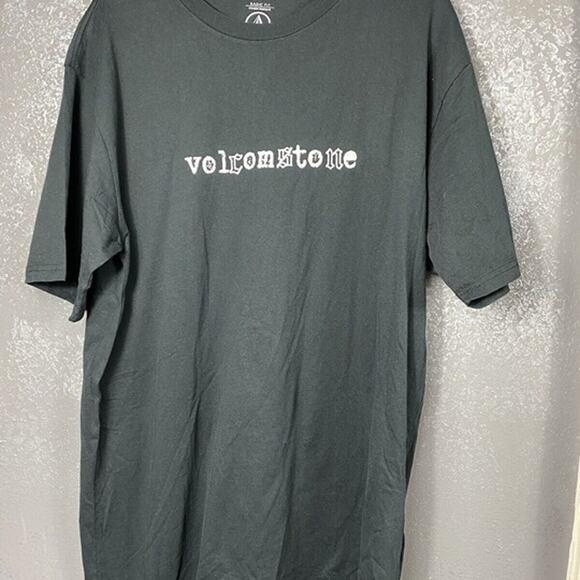 Volcom “volcomstone” black short sleeve boxer t-shirt. Size large - Picture 1 of 10